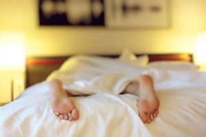 眠くてベッドから出たくない状態