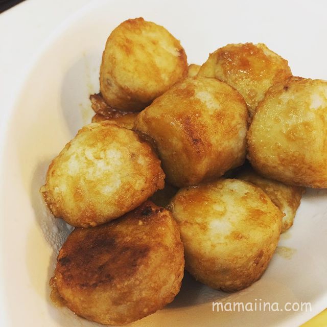 里芋の甘辛揚げ