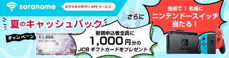 ソラノメ 夏のキャンペーン